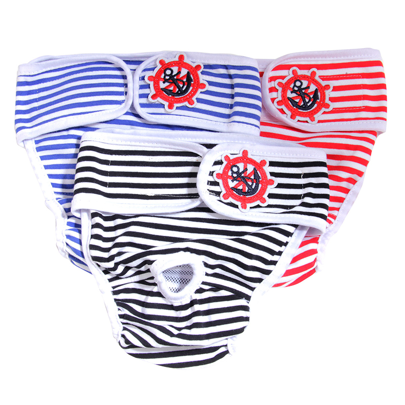 Female Dog Shorts Panties Menstruation Underwear Briefs Pet Washable Physiological Pant Diaper Sanitary Dog Pants