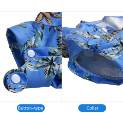 Hawaii Summer Beach Dog Shirts Breathable Pet Clothes for Small Puppy Cat Clothing Pet Accessoires