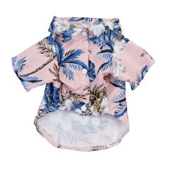 Hawaii Summer Beach Dog Shirts Breathable Pet Clothes for Small Puppy Cat Clothing Pet Accessoires