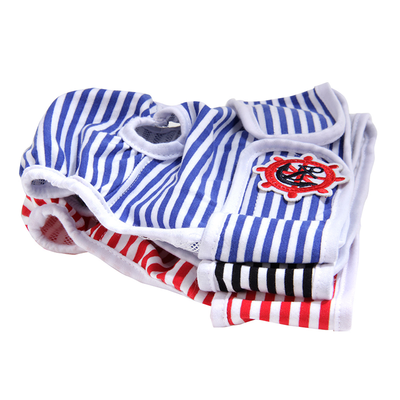 Female Dog Shorts Panties Menstruation Underwear Briefs Pet Washable Physiological Pant Diaper Sanitary Dog Pants