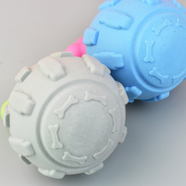 Rubber Sounding FunBall Puppy Toy Fun Fetch Popular Gift for Pet Owner Durable Dog Toys Ball Interactive Game