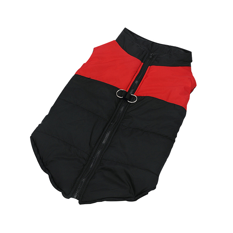 Sports Vest Pet Jacket with D Ring Leash Warm Clothes for Small Medium Large Dogs