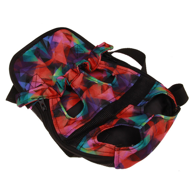 Front Backpack Dogs Safe Front Carrier Adjustable Portable Shoulder Strap Ergonomic Purple Design for Camping and Travelling