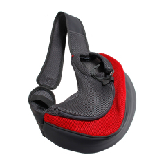 Outdoor Travel Mesh Oxford Pet Puppy Carrier Handbag Pouch Single Shoulder Bag