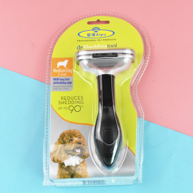 Pet Hair Removal Brush Comb for Dog and Cat Pushing Brush Hair Care