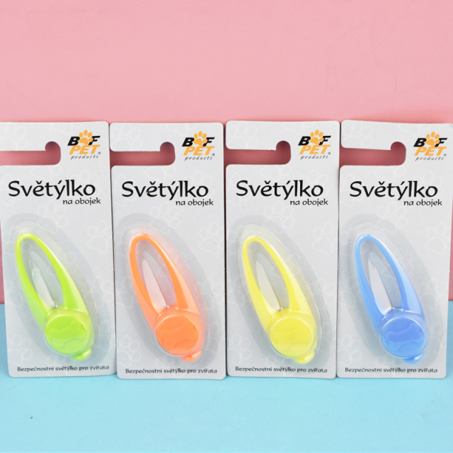 Pet Long Strip Night Light Luminous Pendant Silicone Flashlight for Cat and Dog