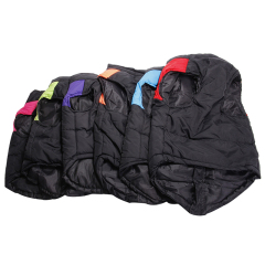 Sports Vest Pet Jacket with D Ring Leash Warm Clothes for Small Medium Large Dogs