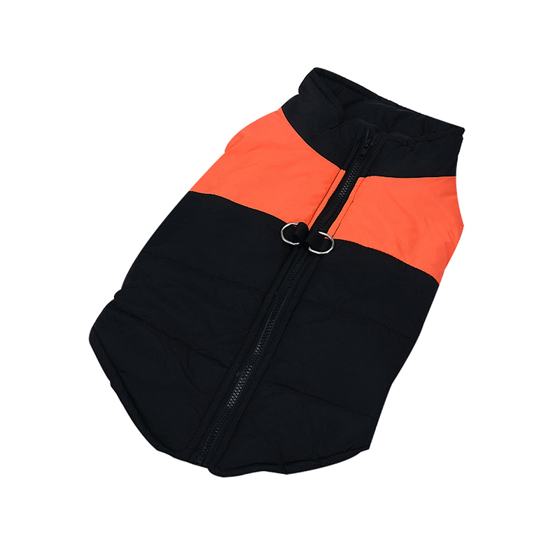 Sports Vest Pet Jacket with D Ring Leash Warm Clothes for Small Medium Large Dogs