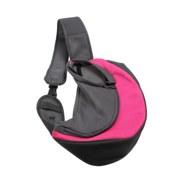 Outdoor Travel Mesh Oxford Pet Puppy Carrier Handbag Pouch Single Shoulder Bag