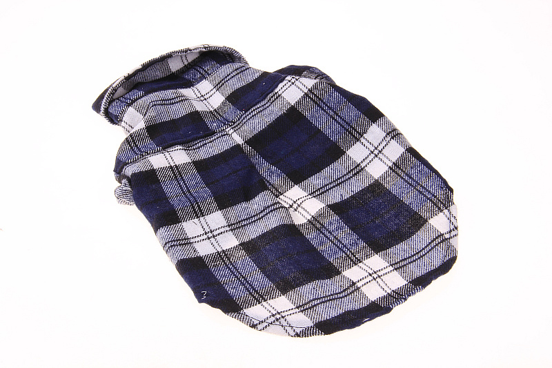 Spring-Summer Teddy Dog British Plaid Shirt for Small Puppy Clothing Pet Accessoire