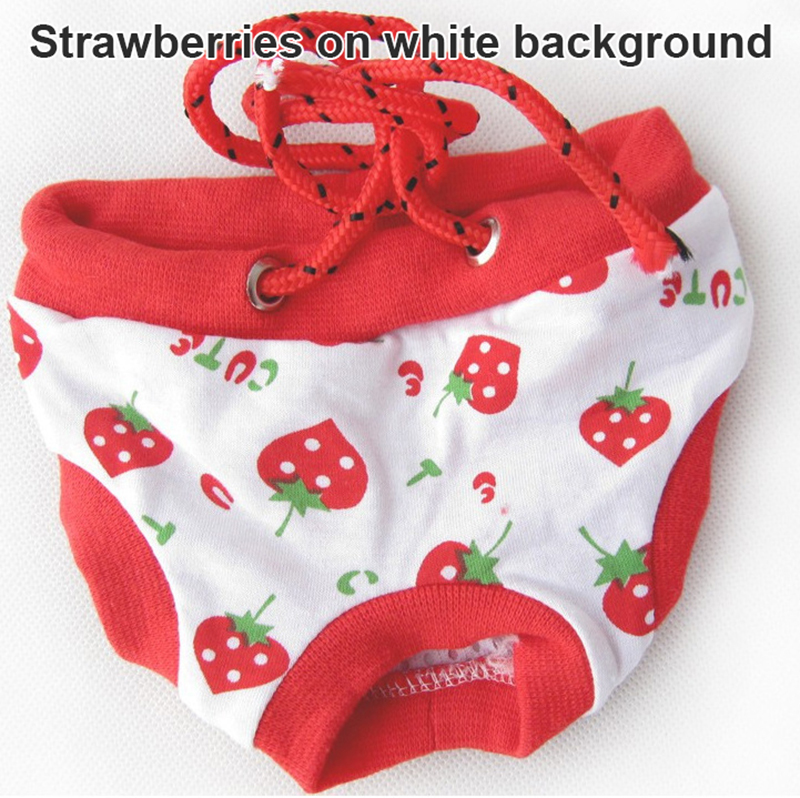 Female Dog Shorts Panties Menstruation Underwear Briefs Pet Washable Physiological Pant Diaper Sanitary Dog Pants
