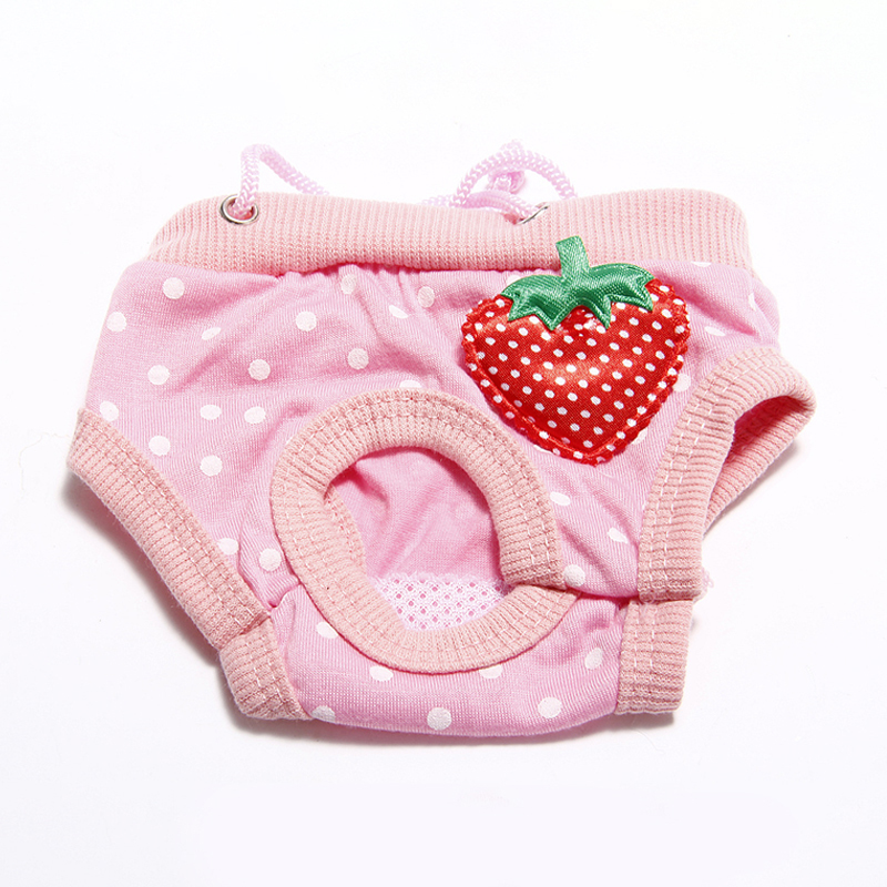 Female Dog Shorts Panties Menstruation Underwear Briefs Pet Washable Physiological Pant Diaper Sanitary Dog Pants