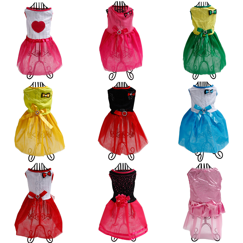 Classic Princess Cute Dog Dresses Summer Small Dog Clothes Pet Accessoire
