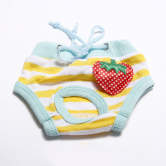 Female Dog Shorts Panties Menstruation Underwear Briefs Pet Washable Physiological Pant Diaper Sanitary Dog Pants