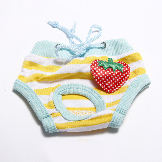 Female Dog Shorts Panties Menstruation Underwear Briefs Pet Washable Physiological Pant Diaper Sanitary Dog Pants