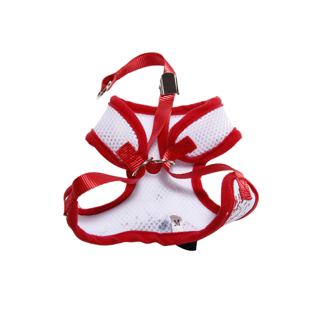 Pet Chest and Back Set with Evening Dress Vest and Cat Leash Set Pet Accessoire