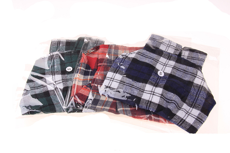 Spring-Summer Teddy Dog British Plaid Shirt for Small Puppy Clothing Pet Accessoire