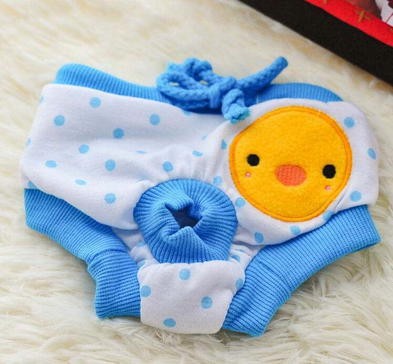 Female Dog Shorts Panties Menstruation Underwear Briefs Pet Washable Physiological Pant Diaper Sanitary Dog Pants