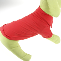 Spring-Summer Candy-colored Simple and Stylish Dog Polo Shirt for  Medium Small Puppy Clothing Pet Accessoire