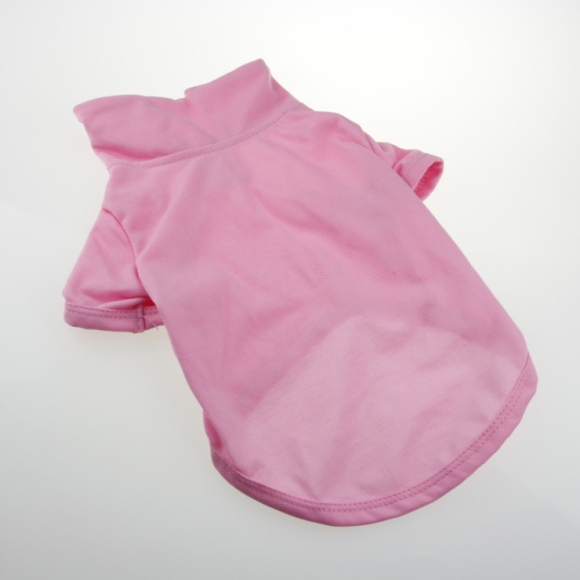 Spring-Summer Candy-colored Simple and Stylish Dog Polo Shirt for  Medium Small Puppy Clothing Pet Accessoire