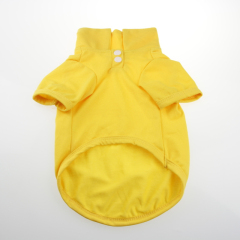 Spring-Summer Candy-colored Simple and Stylish Dog Polo Shirt for  Medium Small Puppy Clothing Pet Accessoire