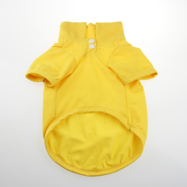 Spring-Summer Candy-colored Simple and Stylish Dog Polo Shirt for  Medium Small Puppy Clothing Pet Accessoire