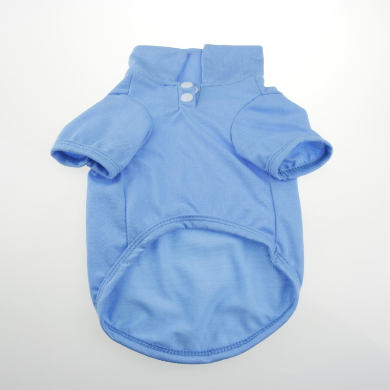 Spring-Summer Candy-colored Simple and Stylish Dog Polo Shirt for  Medium Small Puppy Clothing Pet Accessoire