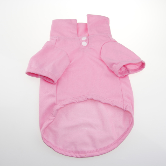Spring-Summer Candy-colored Simple and Stylish Dog Polo Shirt for  Medium Small Puppy Clothing Pet Accessoire