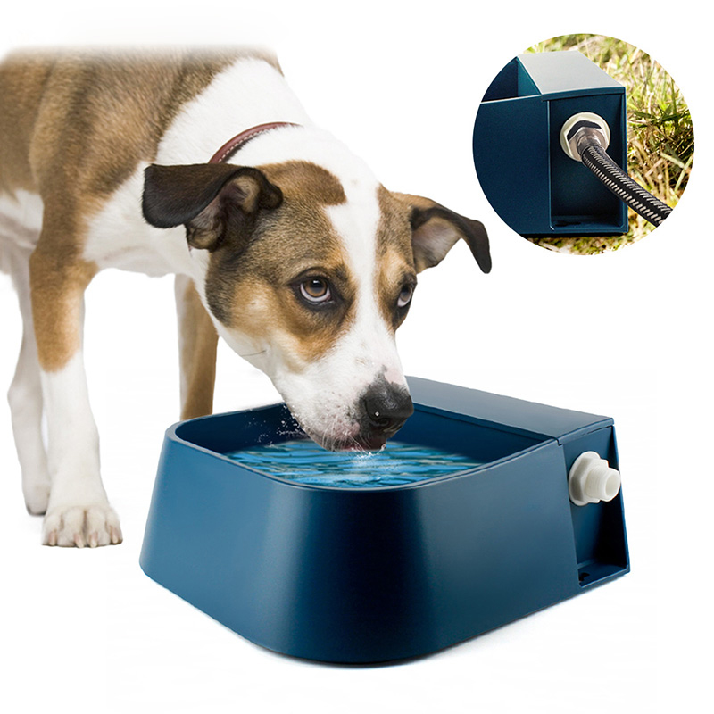 Pet Bowl Feeder Durable Abs Bowls Automatic Water Reservoir Drinker for Small to Large Sized Dog Cats