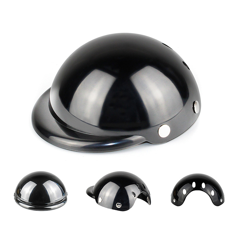 Motorcycle Pet Helmet Dog Hard Hat Windproof Snowproof Adjustable Belt Bike Cat Hat Outdoor Riding Puppy Cap