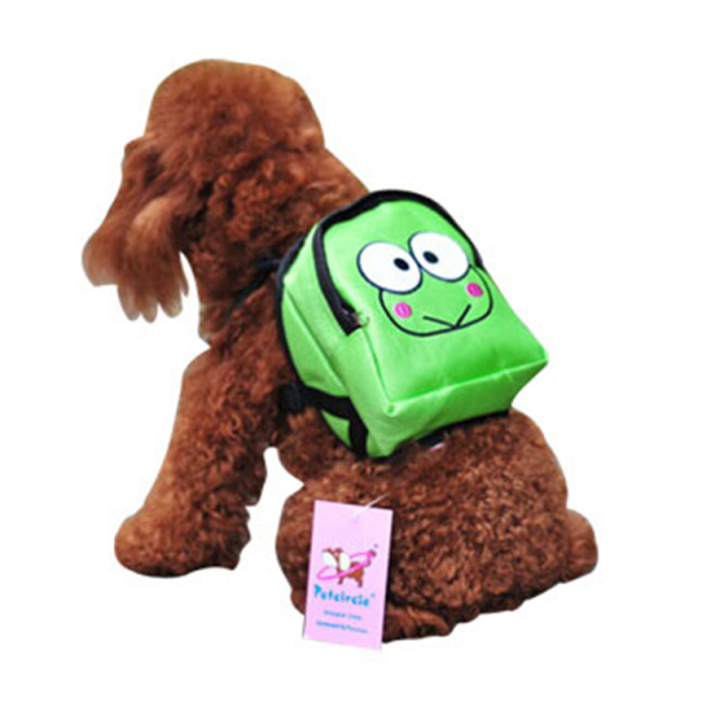 Printed Bag Pet Backpack Dog Harnesses Leashes Set Pet Chest Rope Leading Products for Animals Collar Acessorios Traction