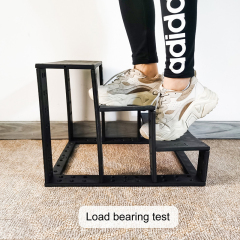 Self-Assembly 3 Steps Dog Stairs for Pet Small-Medium Dog Cats Playing Training