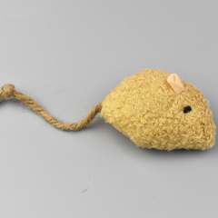 Furry Plush Cat Toys Mice Mouse Simulated Small Animals For Kitten Pet Playing Scratch Training Game Interactive Pet Supplies