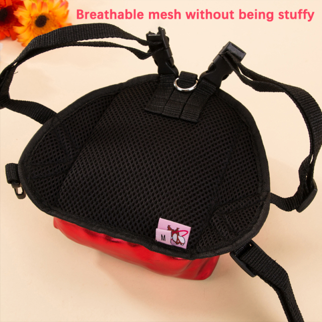 Printed Bag Pet Backpack Dog Harnesses Leashes Set Pet Chest Rope Leading Products for Animals Collar Acessorios Traction
