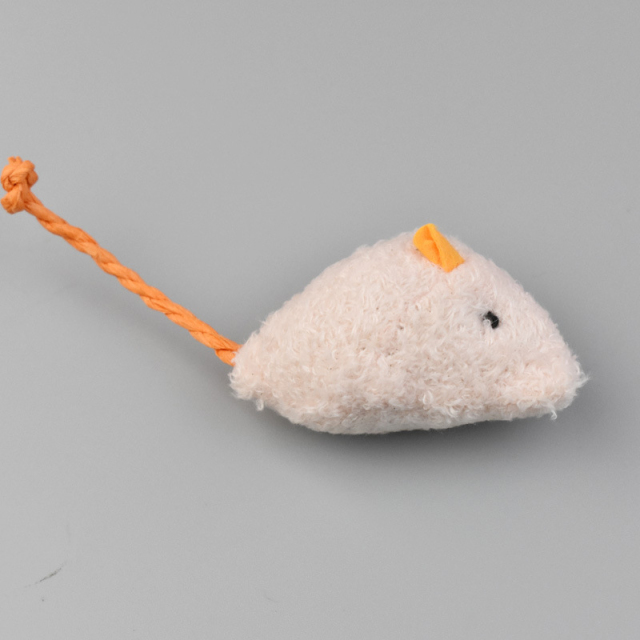 Furry Plush Cat Toys Mice Mouse Simulated Small Animals For Kitten Pet Playing Scratch Training Game Interactive Pet Supplies