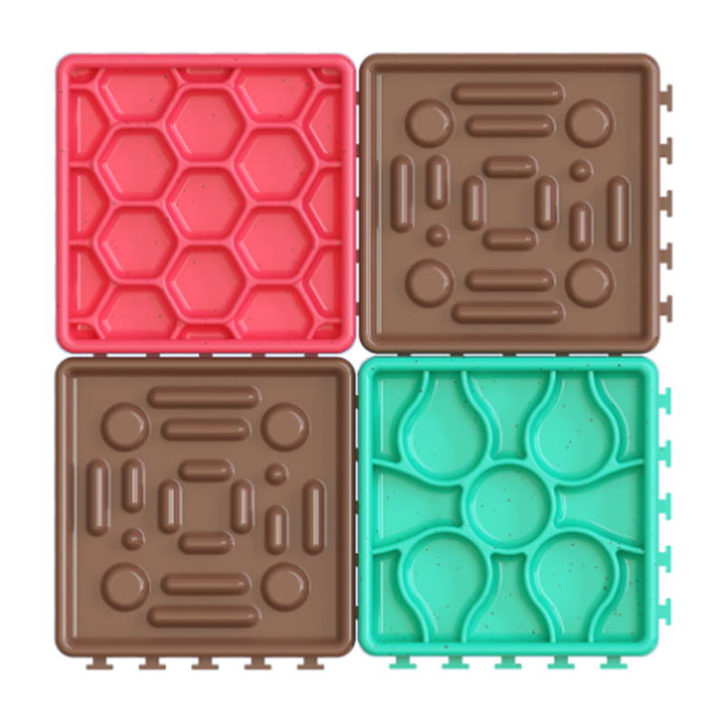Anti-Choke Dog Basin Slow Food Mat Licking Food Plate Pet Supplies  for Small to Large Sized Dog Cats