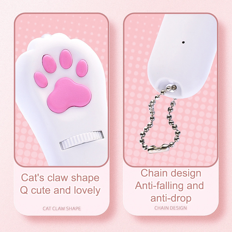 5 in 1 USB Pet LED 1mw Laser Cat Laser Transform Pattern Rechargeable Toy Interactive Bright Animation Pointer Light Pen Toys