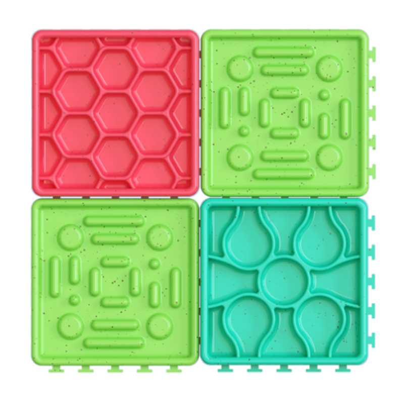 Anti-Choke Dog Basin Slow Food Mat Licking Food Plate Pet Supplies  for Small to Large Sized Dog Cats