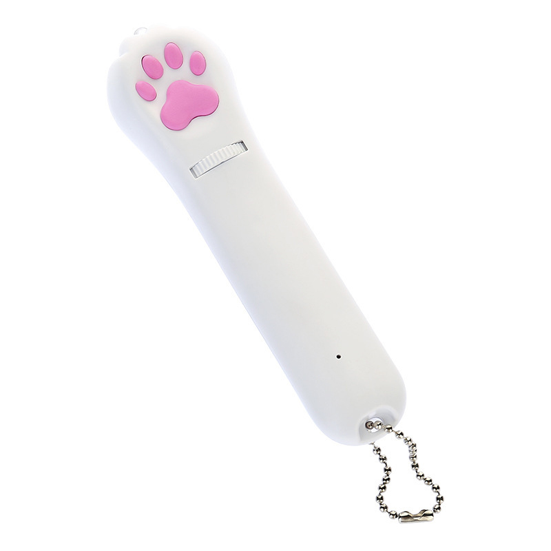 5 in 1 USB Pet LED 1mw Laser Cat Laser Transform Pattern Rechargeable Toy Interactive Bright Animation Pointer Light Pen Toys