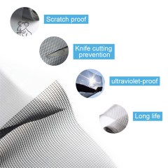 Pet Dog Screen Door for Sliding Door Protector Doggy Cat Screen Door with Magnetic Automatic Closure Lockable Gate For Dogs Cats