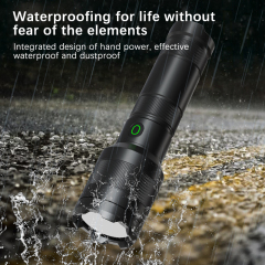 PK10 LED Flashlight Super Bright 18650 USB C Rechargeable Torch Light Lamp for Outdoors Emergency