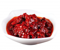 Soy bean paste red oil sauce