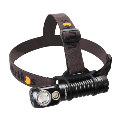 HD20 USB C Rechargeable Headlamp 21700 Flashlight 2000lm Dual LED LH351D and XPL with Magnetic Tail