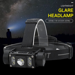 H5 21700 LED Headlamp 1300lm USB-C Rechargeable Flashlight Compatible 18650 AAA with Magnet