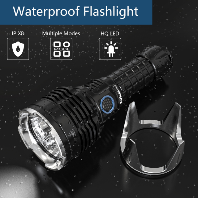 TS30S USB C Rechargeable Flashlight Powerful SBT90.2 LED 6000lm Anduril Version