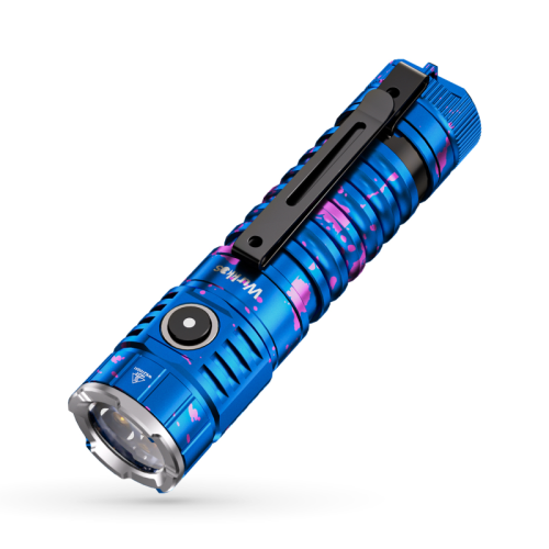 Wurkkos TS21 New Blue with Anduril 2.0 Nichia 219C 90CRI 5000K USB C Rechargeable 21700 LED Flashlight