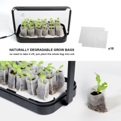 Indoor Hydroponics Smart Garden Grow Kit for Leafy Green Vegetables, Herbs, Microgreens