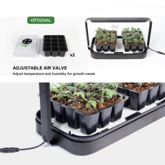Indoor Hydroponics Smart Garden Grow Kit for Leafy Green Vegetables, Herbs, Microgreens