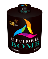 BS035 Round shape 9 shots Cake Electrified Bomb F2