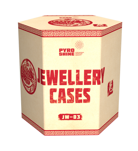 JW-03 Hexagon Shape Fountain Jewellery Cases F2